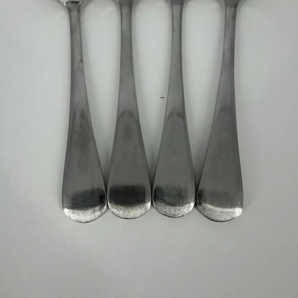4X SF Cooper Bros QUEEN ANNE Stainless Salad Forks England